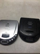 Lot Of 2 Duraband  Lenox Compact Disc CD Players UnTested