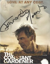 DIRECTOR FERNANDO MEIRELLES SIGNED THE CONSTANT GARDENER 8x10 MOVIE PHOTO w/COA