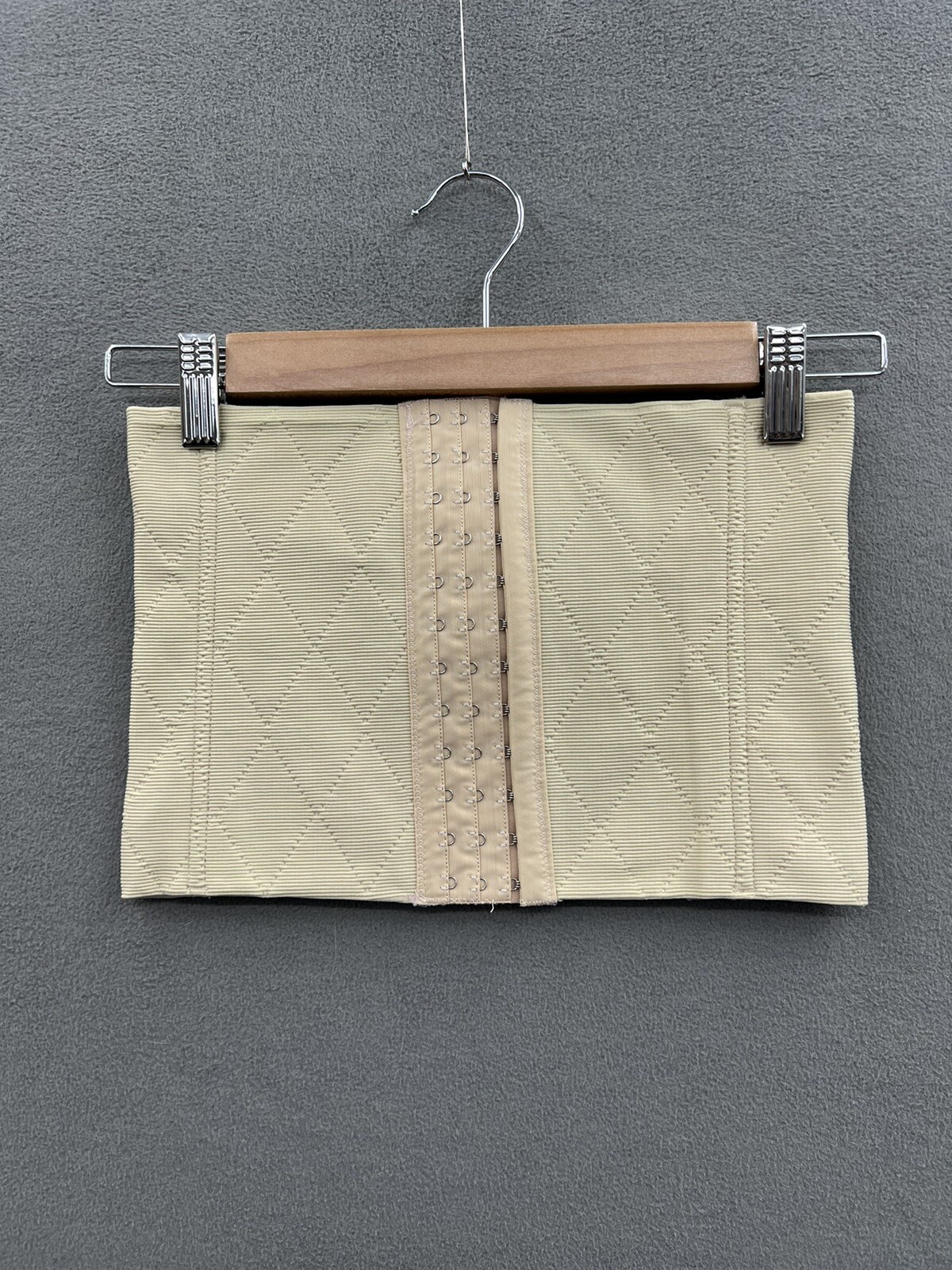 Beige Large Adjustable Waist Shaper for Tummy Control & Slimming  