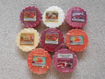 PASSION FRUIT MARTINI, FIRESIDE TREATS + 8 Wax Melt Tart YANKEE CANDLE Konvolut