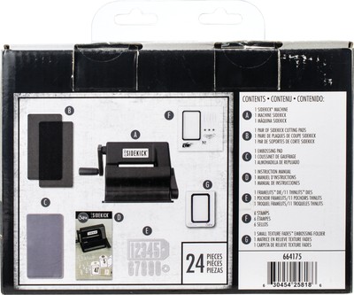 Sizzix Sidekick Starter Kit Featuring Tim Holtz Black