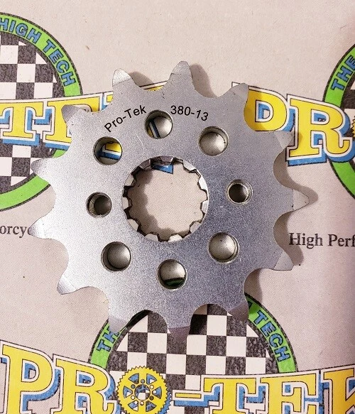 Piñón delantero Pro-tek Honda 520 paso 12T 13T 14T 2014-2022 CB300F CBR300R NUEVO Foto 3 de 4