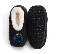 Darth Vader Slippers Boys 6-8 Star Wars - Black NWT