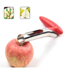 Stainless Steel Easy Twist Core Remover Fruit Apple Pitter Cutter tool