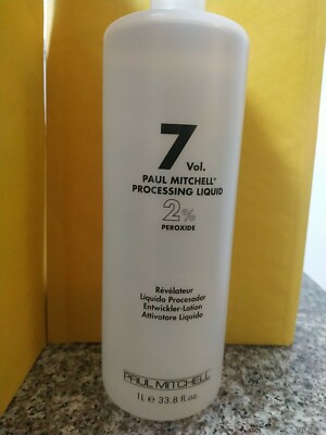 PAUL MITCHELL PROCESSING LIQUID 7 volume (2%) 33.8oz NEW!