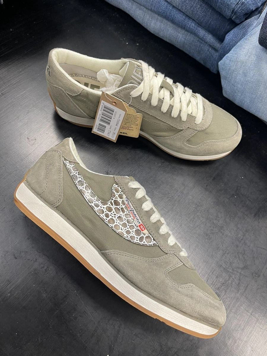 Diesel Women Fashion Sneakers Lifestyle Walking Shoes EU Size 38 US Size 7.5
