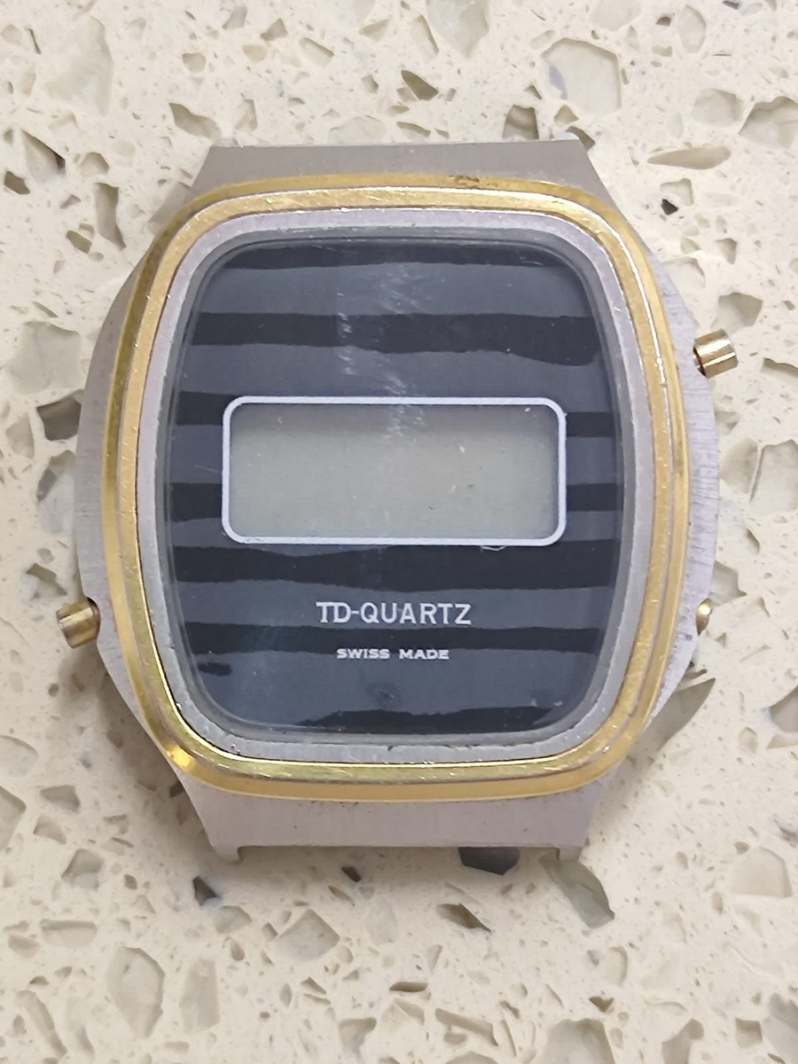 Vintage Tenor Dorly TD Digtal Swiss Made Not Work Need Repair Used