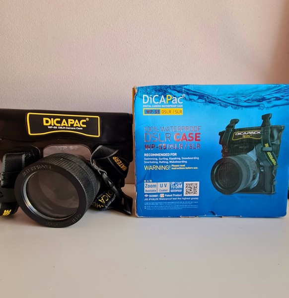 Funda Cámara Acuática DiCAPac 100% Waterproof DSRL CASE