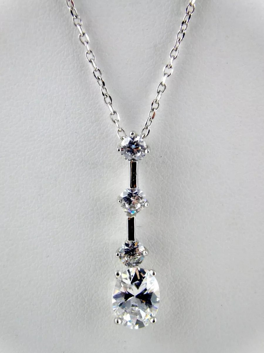 4 stone necklace deals