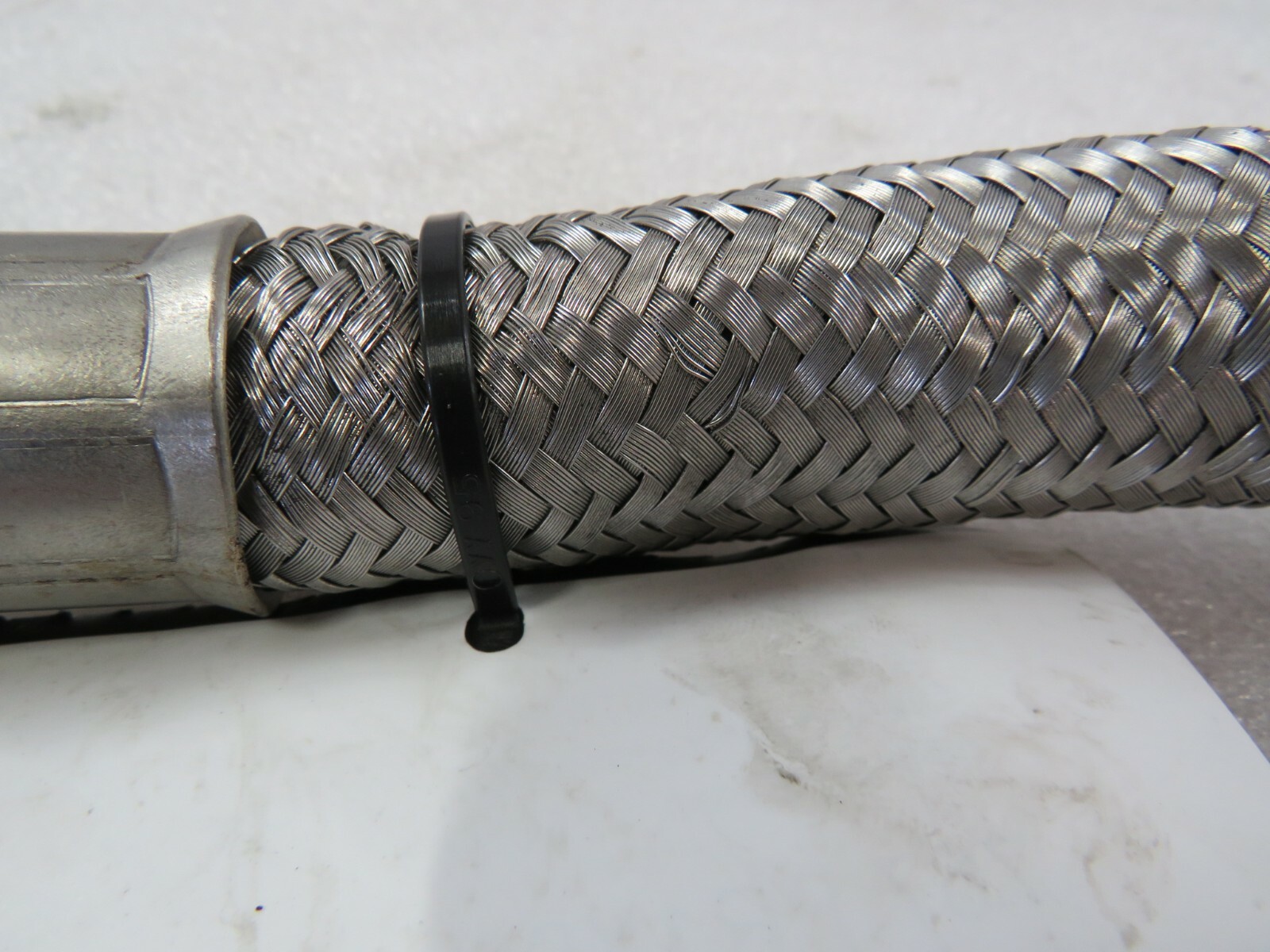 Ferrari 599 GTB, Oil Line Hose, Used, Kinked, P/N 225630