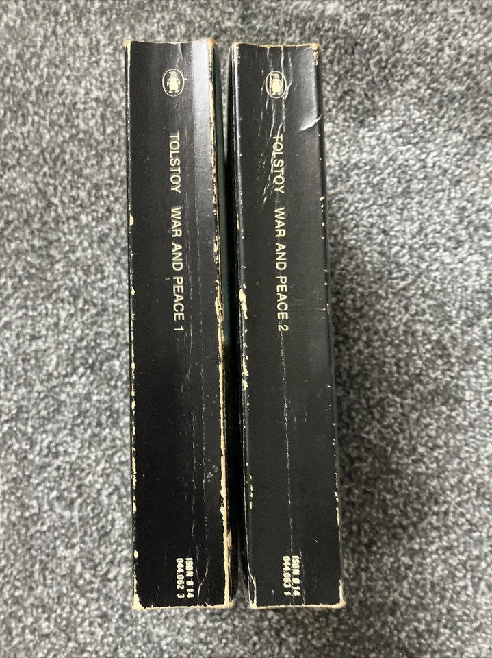 War and Peace Books Set Leo Tolstoy 2 Volume Box Vintage Penguin 1972 IDLLB - Image 4 of 4