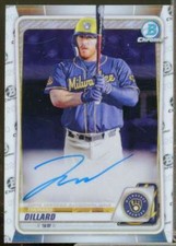 Thomas Dillard Card 2020 Bowman Chrome Prospect Autographs #CPATDI 