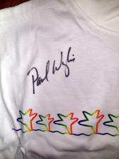 Autographed Paul Wylie Stars on Ice Shirt Signed Auto Autograph Size Large L