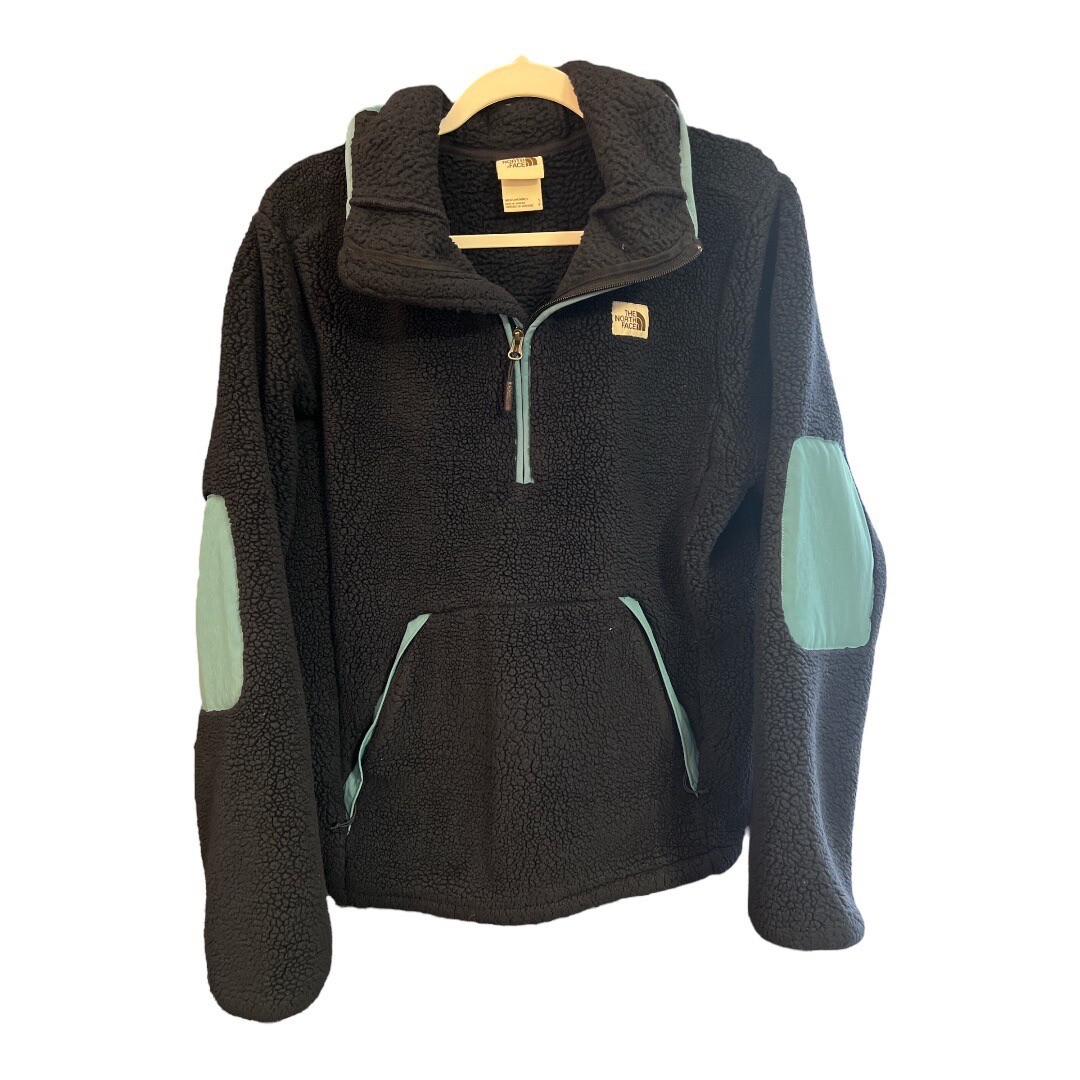 The North Face Campshire Hooded Pull Over Sherpa Jacket Size Small thumbnail 2