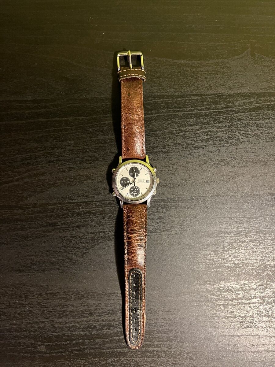 Seiko Chronograph Quartz Panda Vintage | eBay Seiko Chronograph Quartz Panda Vintage | eBay