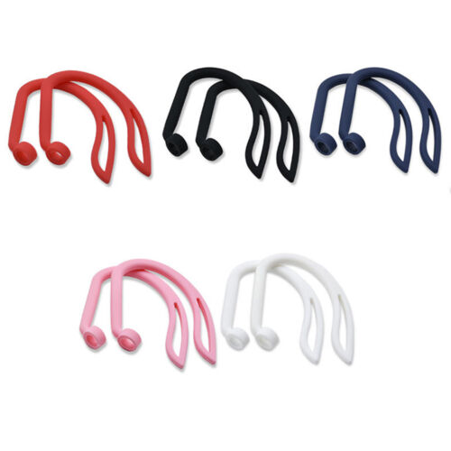 Silicone Ear Hook Anti-Lost Clips for New AirPods Pro 1 2 Bluetooth Earphone 2PC - Afbeelding 1 van 16