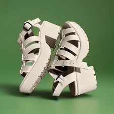 SO Good For Life Women’s white/off-white Platform Shoe 👡