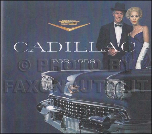 1958 Cadillac Verkaufs Katalog Deville Eldorado Serie 62 60 Special Fleetwood-image