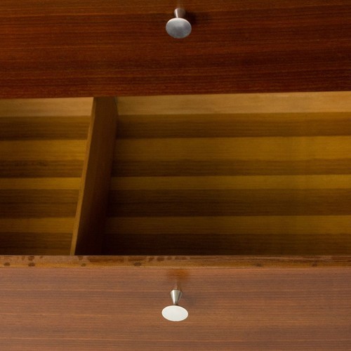 1954 George Nelson for Herman Miller Thin Edge Four Drawer Dresser in Walnut - Picture 12 of 12