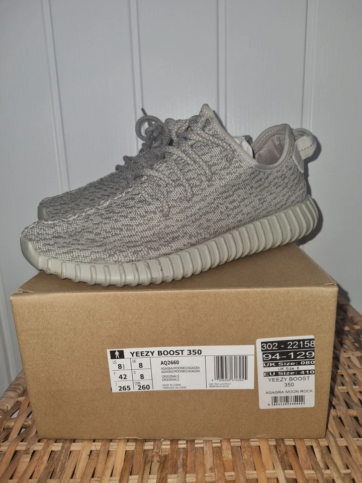 Size UK 8 - adidas Yeezy Boost 350 V1 Moonrock, photo 1 of 5
