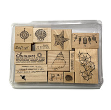 Rubber Inking Stamps, From Various Collections, Wood Base