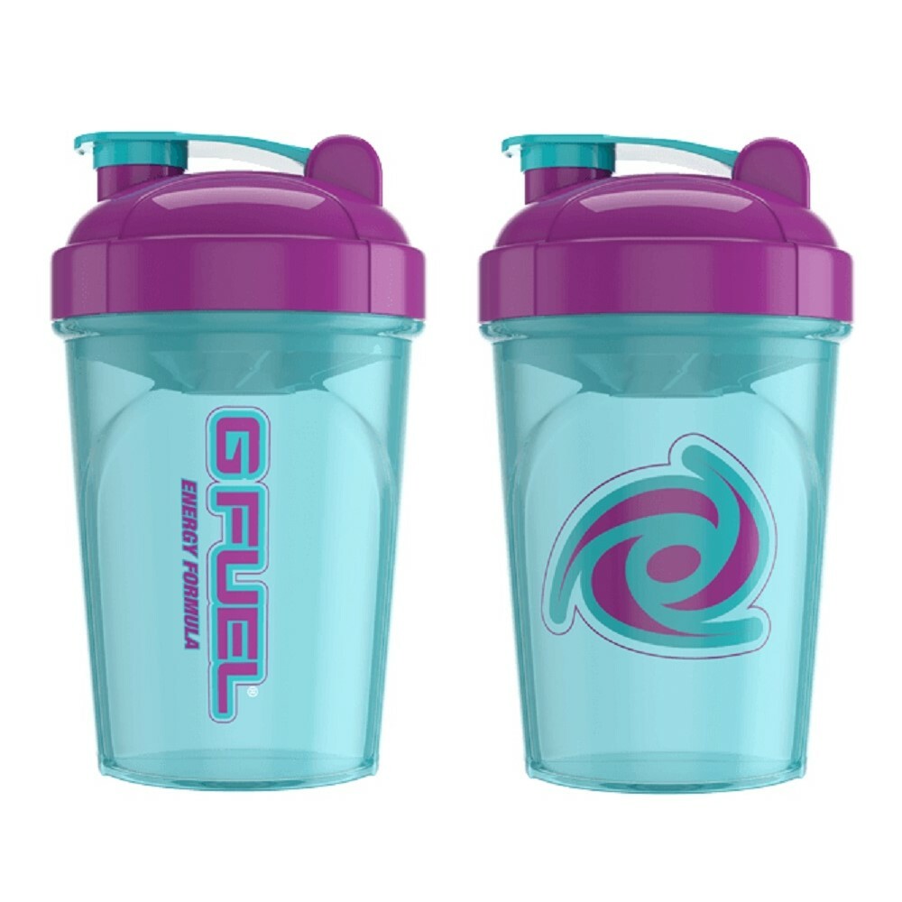 G Fuel The Hornets Jr. V2 Shaker Cup 16oz Mixer Sport Bottle Teal