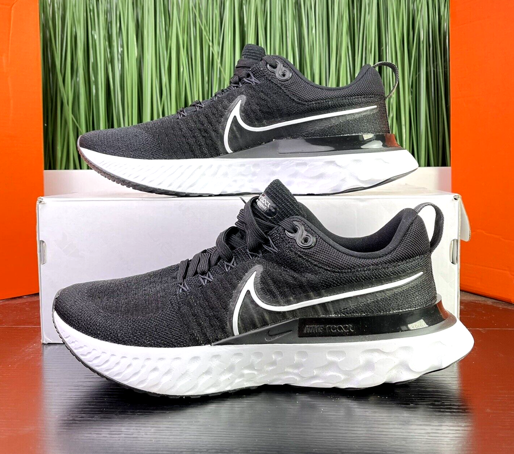 Nike React Infinity Run Flyknit 2 Black - Size 10 Running Shoes