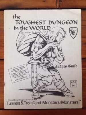 1980 Toughest Dungeon World Tunnels Trolls Ken St Andre Judges Guild Monsters!