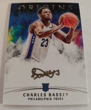 2021 Origins Charles Bassey RC On Card Rookie AUTO GOLD INK