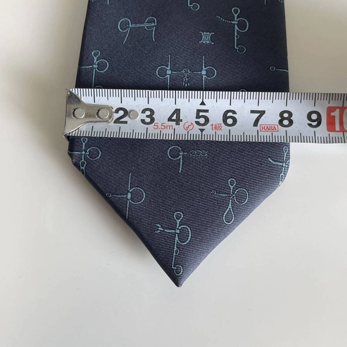 CELINE cravatta uomo seta originale usata cravatta abito classico lusso multicolore A103