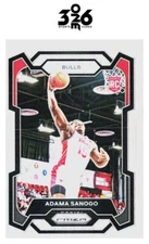 2023-24 Panini Prizm #286 Adama Sanogo Prizms Silver