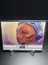 2021 Topps Star Wars: Stellar Signatures  /100 Maz Kanata Dan Bergren Sketch pn1