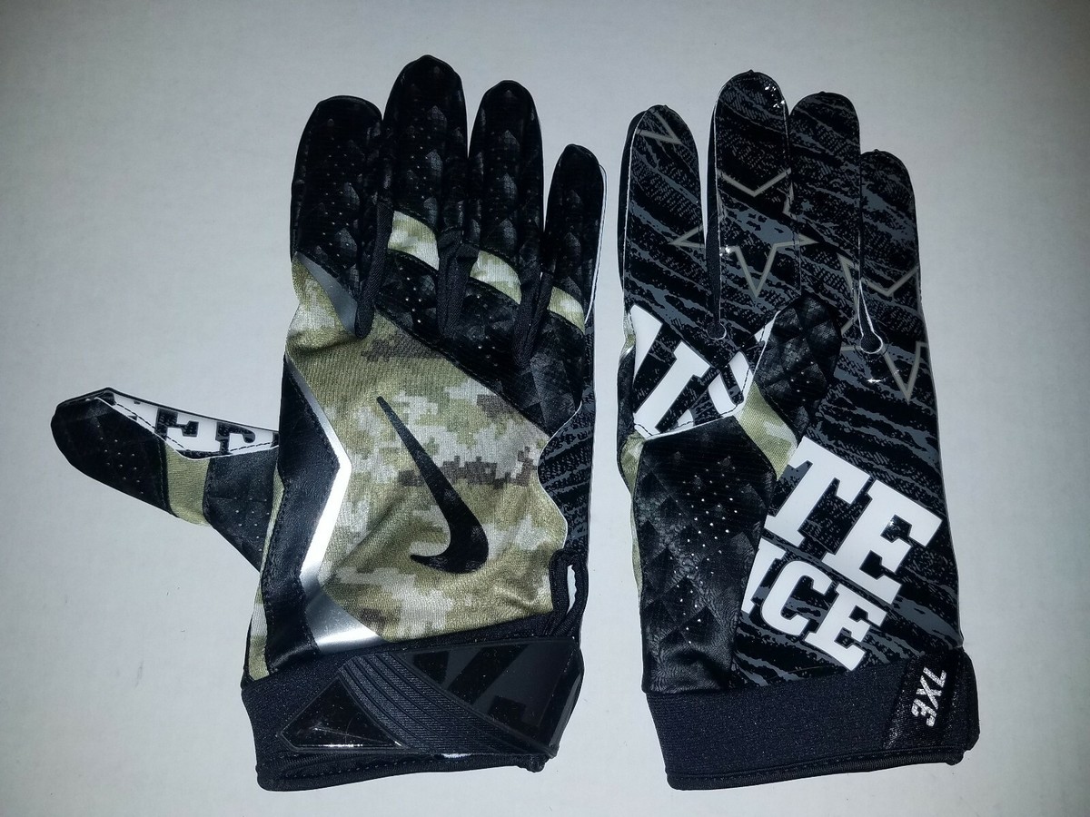 Nike Supreme Football Gloves Black Supreme Vapor Jet Gloves