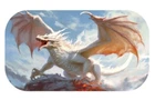 Hayleybug 2 oz Ivory Inferno Dragon silver Colorized Cast Loaf Bar w/ COA