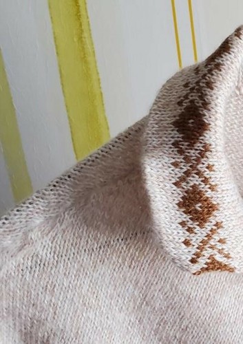 Alpaca Maglia Poncho: Beige Bianco Braun Inca Lama Lana Perù Soffice + Caldo - Foto 3 di 4