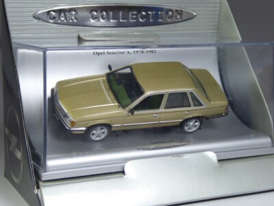 (YG-28) Schuco Sondermodell Opel Senator A gold metallic in 1:43 in OVP