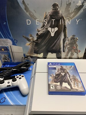 Playstation 4 destiny 500gb glacier white | eBay