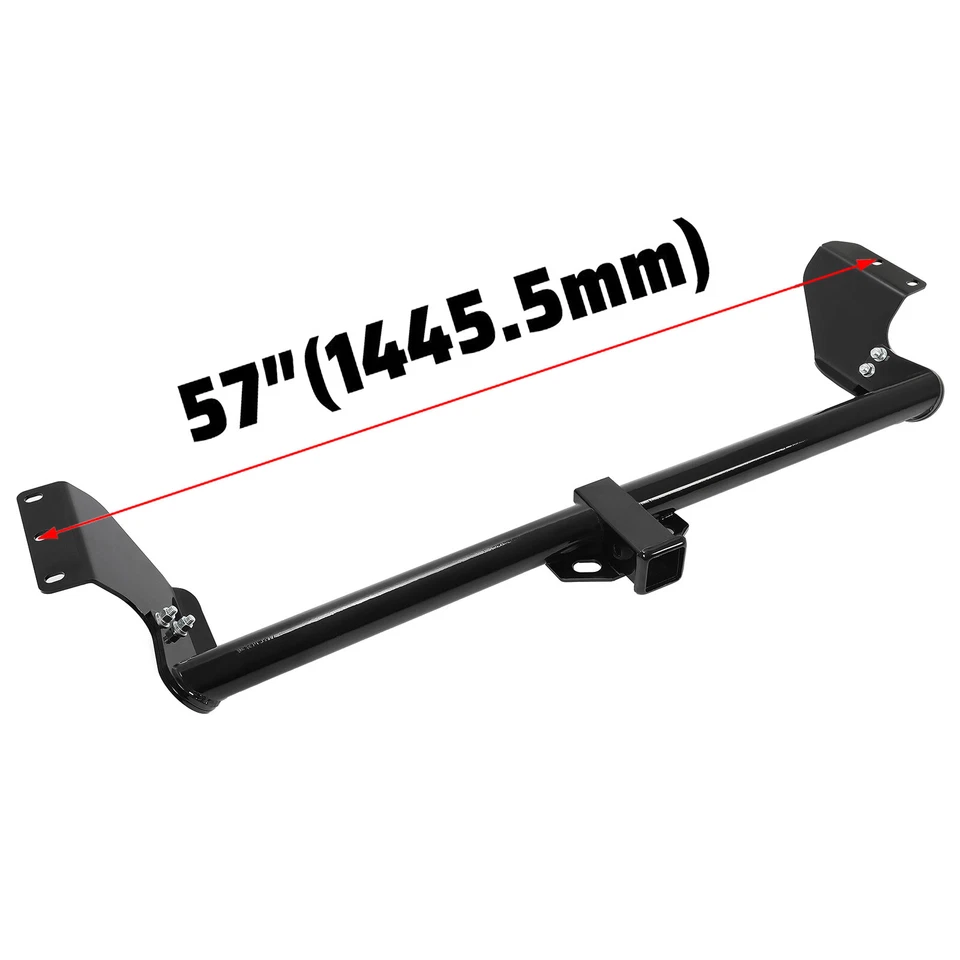 Black For 1999-2017 Honda Odyssey Class 3 Trailer Hitch Tow Receiver 2" Foto 3 de 4