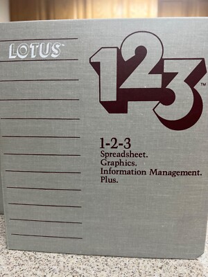 Lotus 1-2-3 Software: Release 1A and Release 3.1 Upgrade.  US shipping included.