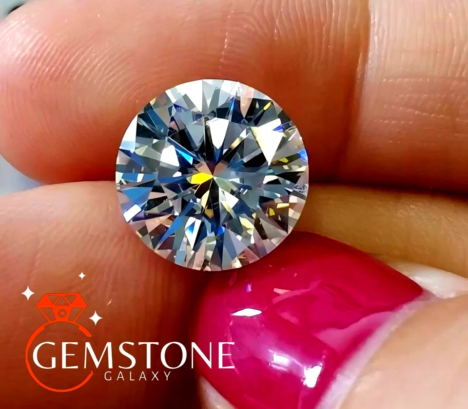 Certified Natural 2 Ct Lab Grown VVS1 D Color Diamond Round Cut Loose Gemstone - Image 2 of 4