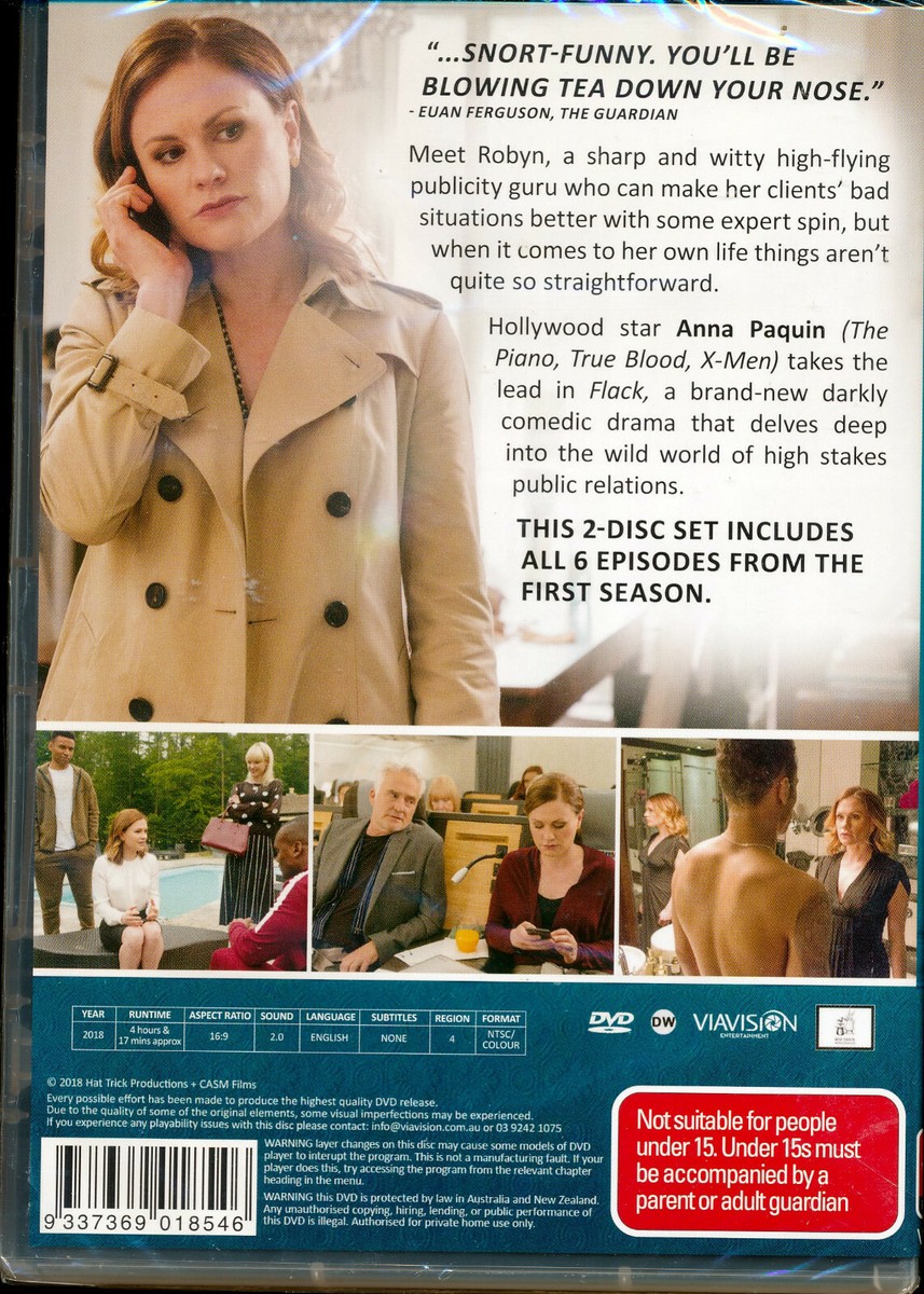 Flack Season Four Region Anna Paquin UK