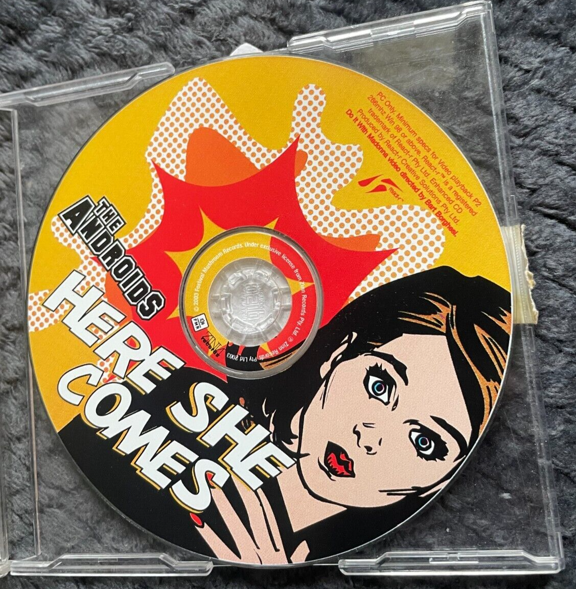 C.d.music I822 The Androids Here She Comes Single 4 Track for sale