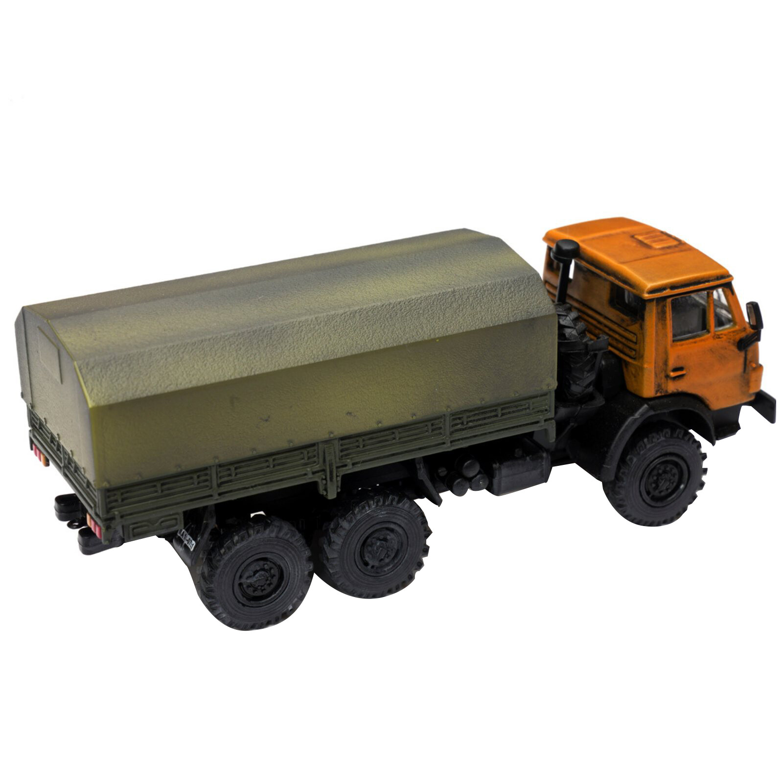 11cm Diecast  1/72 Russian Army Kamaz 43101 Engineering Vehicle Model Display