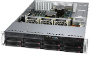 SuperMicro CSE-825BTQC-R1K23LPB 2U Chassis with Redundant 1200W PWS