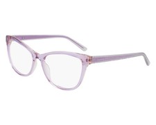 BEBE BB5211 532 LILAC CRYSTAL Cat Eye Optical Eyeglass Frame For Women w/ case