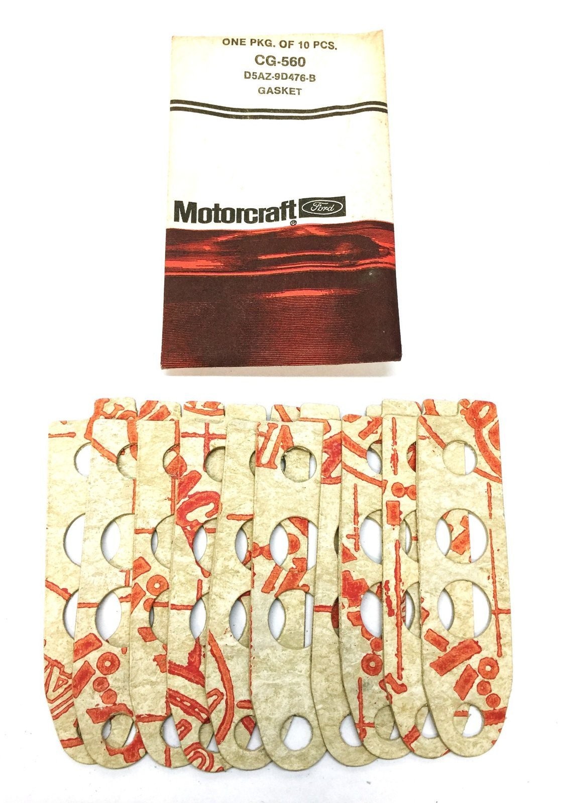 Motorcraft/Ford EGR Valve Gasket Pack of 10pcs. CG-560 D5AZ-9D476-B NOS