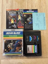 Nova Blast Imagic Intellivision Game CIB Untested See Description
