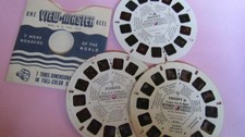 Vintage LOT of 3 PEANUTS GANG SNOOPY VIEW-MASTER Reel SET - 1970's - 57