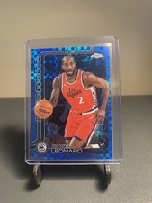 2025-26 Topps Chrome - Kawhi Leonard #44 Blue X-Fractor
