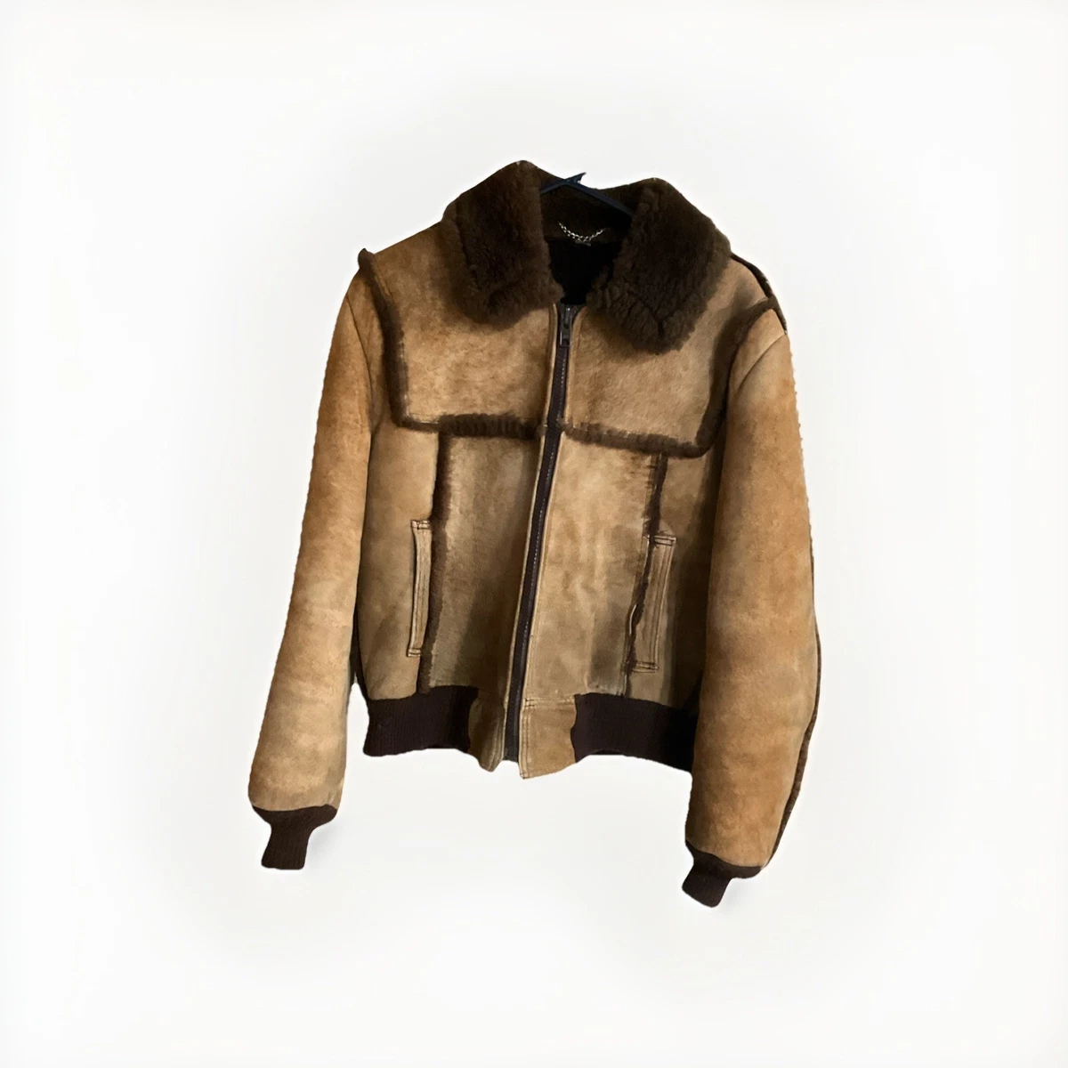 Bomber/Harrington Leather 1970s Vintage Outerwear Coats & Jackets 